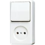Jung Combischakelaar AP600 zonder RA WW - 646AWW, Doe-het-zelf en Verbouw, Elektra en Kabels, Verzenden, Nieuw, Overige typen
