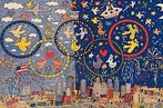 James Rizzi (1950-2011) - A village for the world - Olympic, Antiek en Kunst