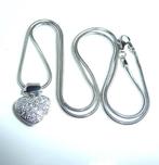 Halsketting - 14 karaat Witgoud - 0.31ct. tw. Diamant, Nieuw