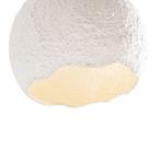 2dekans | Nest Hanglamp - Aluminium & Papier-pulp - 220V -, Huis en Inrichting, Ophalen of Verzenden, Zo goed als nieuw
