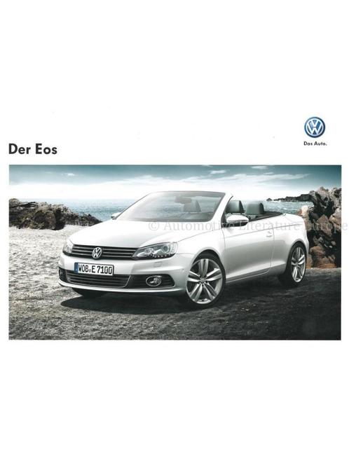 2012 VOLKSWAGEN EOS BROCHURE DUITS, Boeken, Auto's | Folders en Tijdschriften, Volkswagen