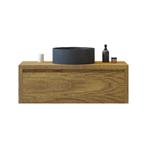 Gliss Design Onderkast Ares 90 cm Castle Brown, Ophalen of Verzenden, Nieuw, Bad