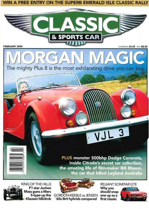 CLASSIC AND SPORTSCAR CITROËN 500BHP DODGE CORONETS, Boeken, Auto's | Folders en Tijdschriften, Gelezen, Algemeen, Verzenden