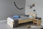 Rockwood® Tienerbed Michael inclusief blik beits grey wash, Kinderen en Baby's, Kinderkamer | Bedden, Ophalen of Verzenden, Nieuw