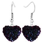 Fako Bijoux® - Oorbellen - Disco Dots - Hanger - Hart -, Verzenden, Nieuw