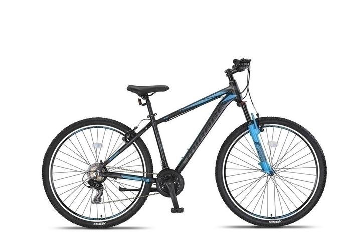 Umit Mirage Mountainbike 27,5 inch 21V - Zwart/Blauw, Fietsen en Brommers, Fietsen | Kinderfietsjes, Verzenden