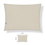 Schaduwdoek waterdicht 3x3 vierkant Sand, Ophalen of Verzenden, Nieuw