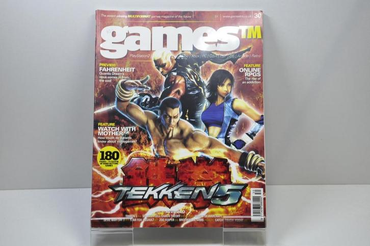 Games TM Magazine 30 Tekken 5, World of Warcraft, Boeken, Tijdschriften en Kranten, Overige typen, Zo goed als nieuw, Ophalen of Verzenden