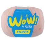 Katia WOW Fluffy - 86 Zalmroze - Mohair-Look Acryl/Wol Gar, Hobby en Vrije tijd, Breien en Haken, Ophalen of Verzenden, Nieuw