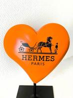 XTC Artist - Coeur Hermes orange, Antiek en Kunst, Kunst | Designobjecten