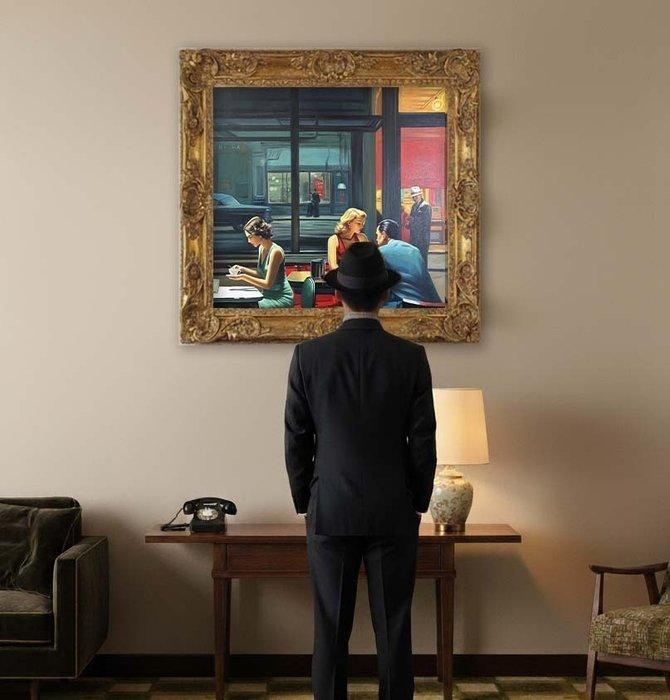 Le Yack - Fait main ! - œuvre unique - The Last Drink -, Antiek en Kunst, Kunst | Schilderijen | Modern