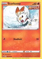 Scorbunny 026/198 Chilling Reign, Ophalen of Verzenden, Nieuw, Losse kaart, Foil