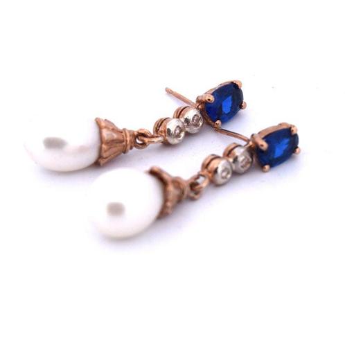 Zonder Minimumprijs - Oorbellen - 9 kt. Roségoud - 3.16ct., Sieraden, Tassen en Uiterlijk, Oorbellen