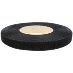 Klittenband - 5 Meter Zwart - 20mm Zelfklevend Acryl Lus Zac, Ophalen of Verzenden, Nieuw