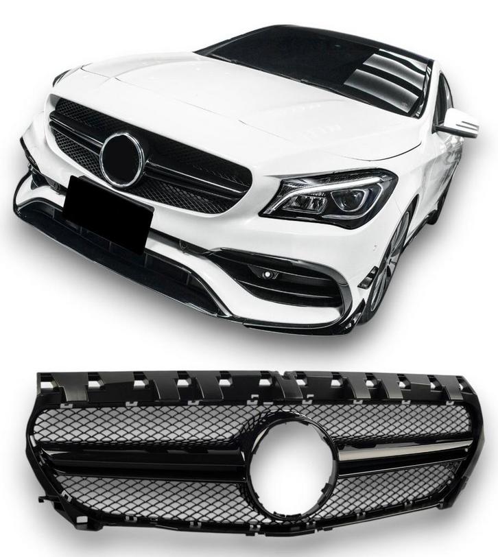 Sport Grille geschikt voor Mercedes C117 CLA-Klasse hoogglan, Auto diversen, Tuning en Styling, Ophalen of Verzenden