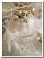 Mini Foam Roos Creme Bruin 2 cm Bundel, Ophalen of Verzenden, Nieuw