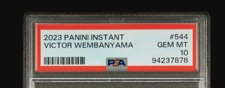 2023 Panini Instant Draft Night Victor Wembanyama #544 -, Verzamelen, Stickers