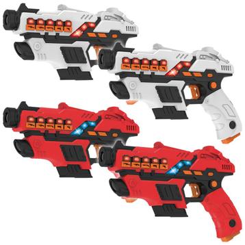 Lasergame set kopen? KidsTag Plus lasergame set met 4 guns!