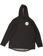 NIKE Mens Dri Fit Graphic Hoodie Jumper XL Black Flecked, Verzenden, Nieuw