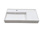 Veiling - Laufen wastafel Kartell SaphirKeramik wit 46x90x18, Nieuw