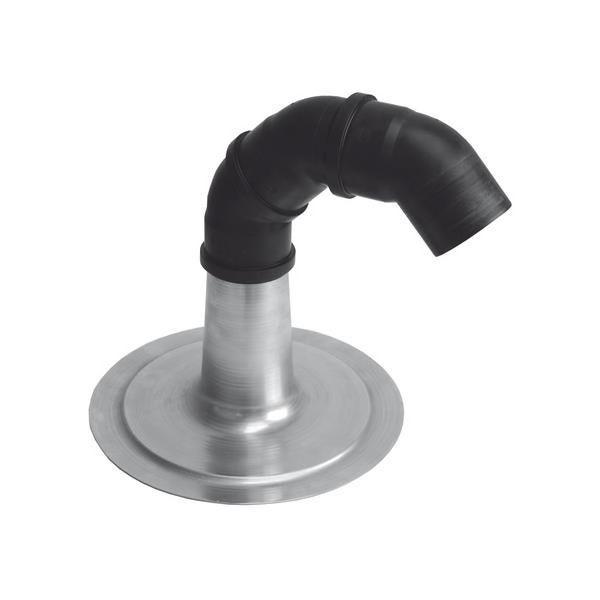 Anjo dakdoorvoer inclusief 3 PP bochten, Doe-het-zelf en Verbouw, Verwarming en Radiatoren, Verzenden