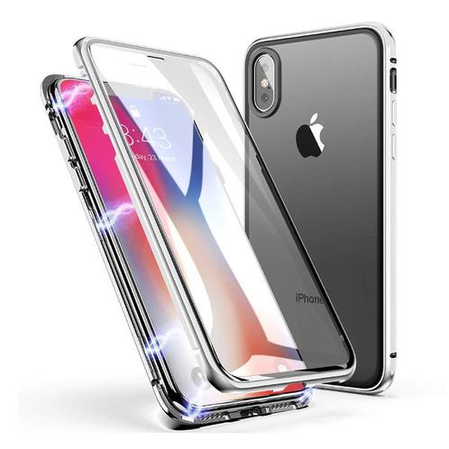 iPhone XR Magnetisch 360° Hoesje met Tempered Glass - Full, Telecommunicatie, Mobiele telefoons | Hoesjes en Frontjes | Apple iPhone