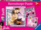 Barbie Inspire the World Puzzel (3 x 49 stukjes) |, Verzenden, Nieuw