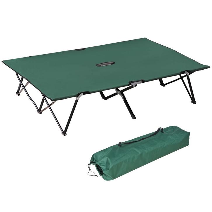 TRUUSK Campingbed voor 2 Personen - Belastbaar tot 136 kg -, Huis en Inrichting, Fauteuils, Nieuw, Verzenden