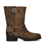 Nelson bikerboots voor dames in het Bruin, Kleding | Dames, Schoenen, Bruin, Verzenden, Lage of Enkellaarzen, Nieuw