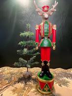 Beeld, Staand hert - Kerstversiering - 58 cm - polyresin, Diversen, Kerst, Nieuw