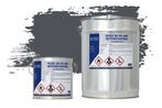 Wixx 2K PU 450 Betoncoating RAL 7015 | Leigrijs 5L, Doe-het-zelf en Verbouw, Verf, Beits en Lak, Verzenden, Nieuw, Verf, Grijs