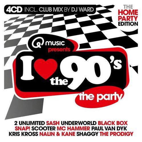 I Love The 90s - Home Party Edition (4CD), Cd's en Dvd's, Cd's | Overige Cd's, Verzenden