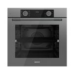Wiggo WO-BFA610(G) - Inbouw heteluchtoven - Grijs, Verzenden, Nieuw