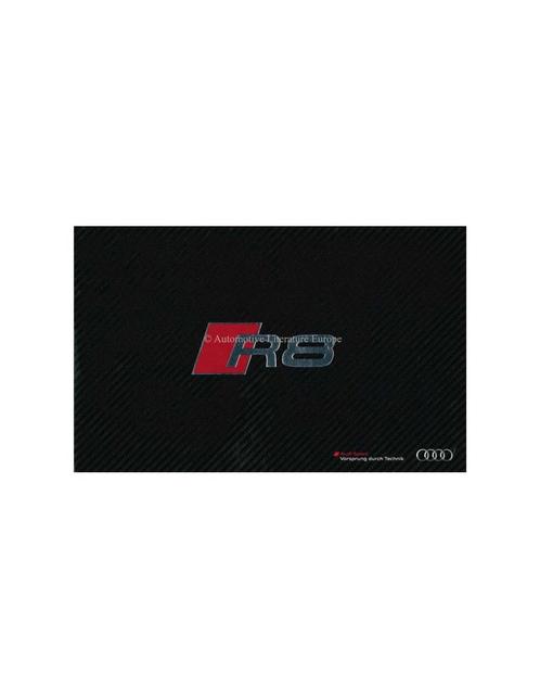 2015 AUDI R8 V10 COUPE BROCHURE ENGELS, Boeken, Auto's | Folders en Tijdschriften, Audi