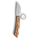 Robert Herder IBEX 60 – Zakmes – RVS Lemmet – Olijfhou, Caravans en Kamperen, Kampeergereedschap, Ophalen of Verzenden, Nieuw