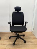 Refurbished Steelcase Amia Zwart - Incl. Nieuwe Hoofdsteun, Huis en Inrichting, Bureaustoelen, Ergonomisch, Zo goed als nieuw