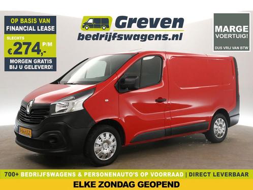 Renault Trafic 1.6 dCi L1H1 MARGE Camera 3 Persoons €274pm, Auto's, Bestelauto's, Handgeschakeld, Diesel, Rood, Renault, Verzenden
