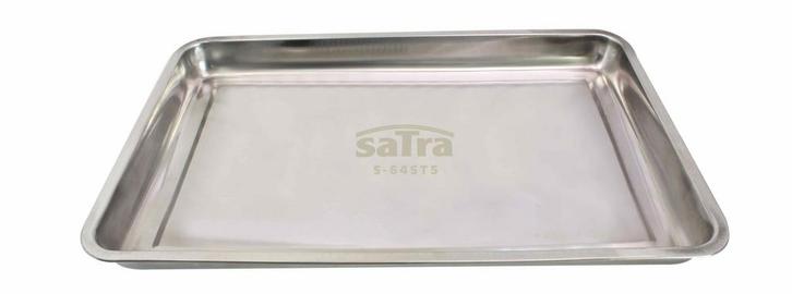 Rvs Metalen Bak 600x400x50 Mm - Lek Bak - Opvangbak - Olieop, Auto diversen, Autogereedschap, Nieuw, Ophalen of Verzenden