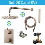 Wiesbaden Regendouche Inbouw | Caral | Rechthoek met, Ophalen of Verzenden, Nieuw, Kraan