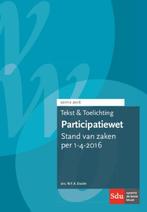 Tekst en toelichting participatiewet 9789012397636, Verzenden, Gelezen, W.F.A. Eiselin