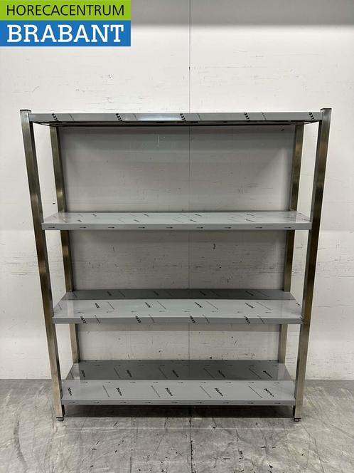 RVS Opbergrek Rek Stelling Premium-line 150 x 40 x 180 cm, Zakelijke goederen, Horeca | Keukenapparatuur, Nieuw in verpakking