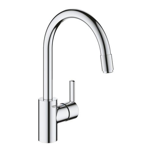 Keukenkraan Grohe Feel 1-Gats Met 140 Graden Draaibare Hoge, Doe-het-zelf en Verbouw, Sanitair, Kraan, Nieuw, Chroom, Ophalen of Verzenden
