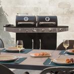 SUMM - MAGNUS - Zwart - Barbecue - Grill, Gas en Houtskool, Ophalen of Verzenden, Nieuw, OutTrade, Met accessoires