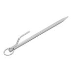 ProPlus Grondpen met haak en ring - staal - 41 cm - voor..., Caravans en Kamperen, Ophalen of Verzenden, Nieuw