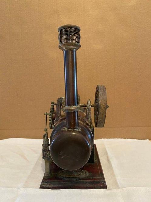Stoommachine - Messing - 1850-1900, Antiek en Kunst, Antiek | Wandborden en Tegels