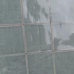 Handvorm tegels oud Hollands grijs groen Olivio 13x13-0,5m², Doe-het-zelf en Verbouw, Tegels, Verzenden, Nieuw