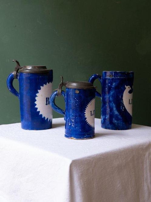 Kroes (3) - Aardewerk - Faïence Bruxelloise, Antiek en Kunst, Antiek | Glas en Kristal