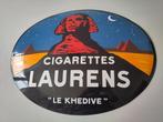 Laurens Cigarettes - Emaille bord - Emaille, Antiek en Kunst