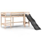 Grenen Hoogslaper 90x200 Outlet -35% - Retourdeal, Ophalen of Verzenden, Nieuw, Hoogslaper