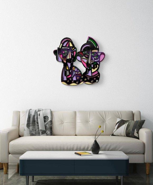 Andrzej Gudanski (1979) - Relief, Brothers, Antiek en Kunst, Kunst | Designobjecten